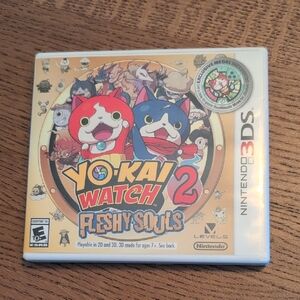 Nintendo Yo-Kai Watch 2: Fleshy Souls (3DS) - Beige Case Cover